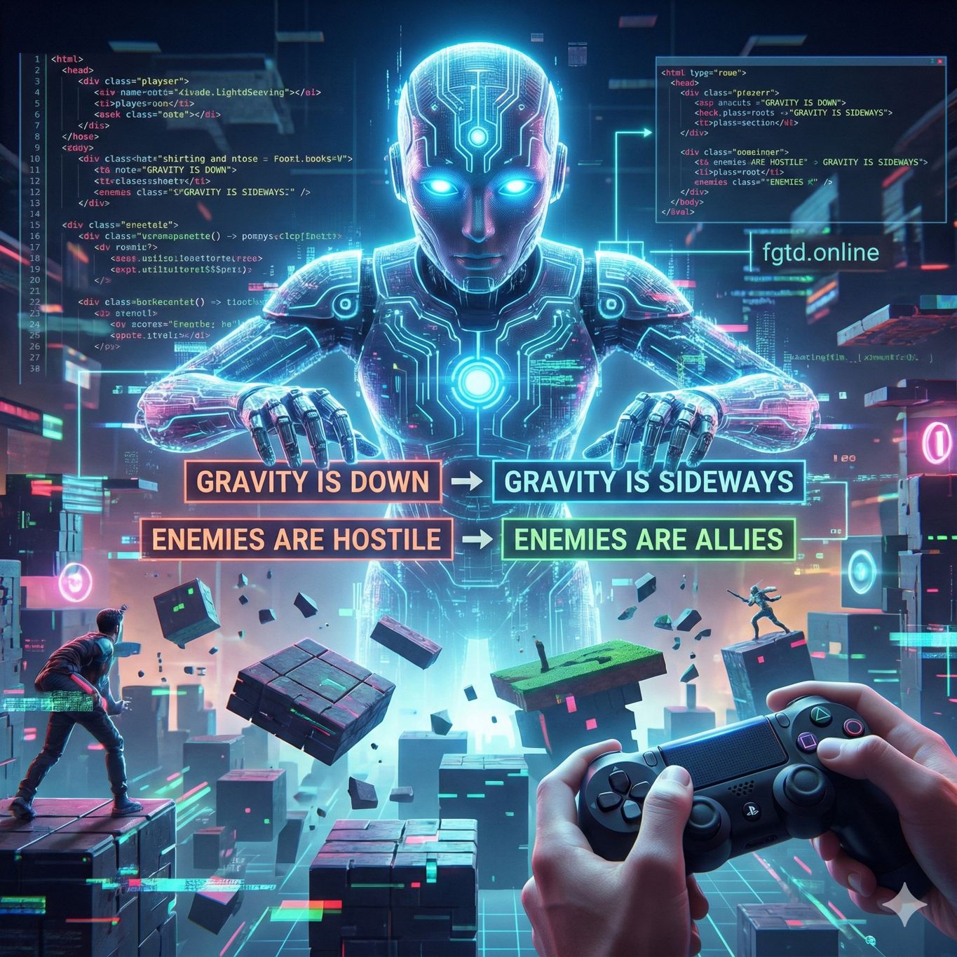 AI Game Masters: Matches Where the Rules Change in Real Time