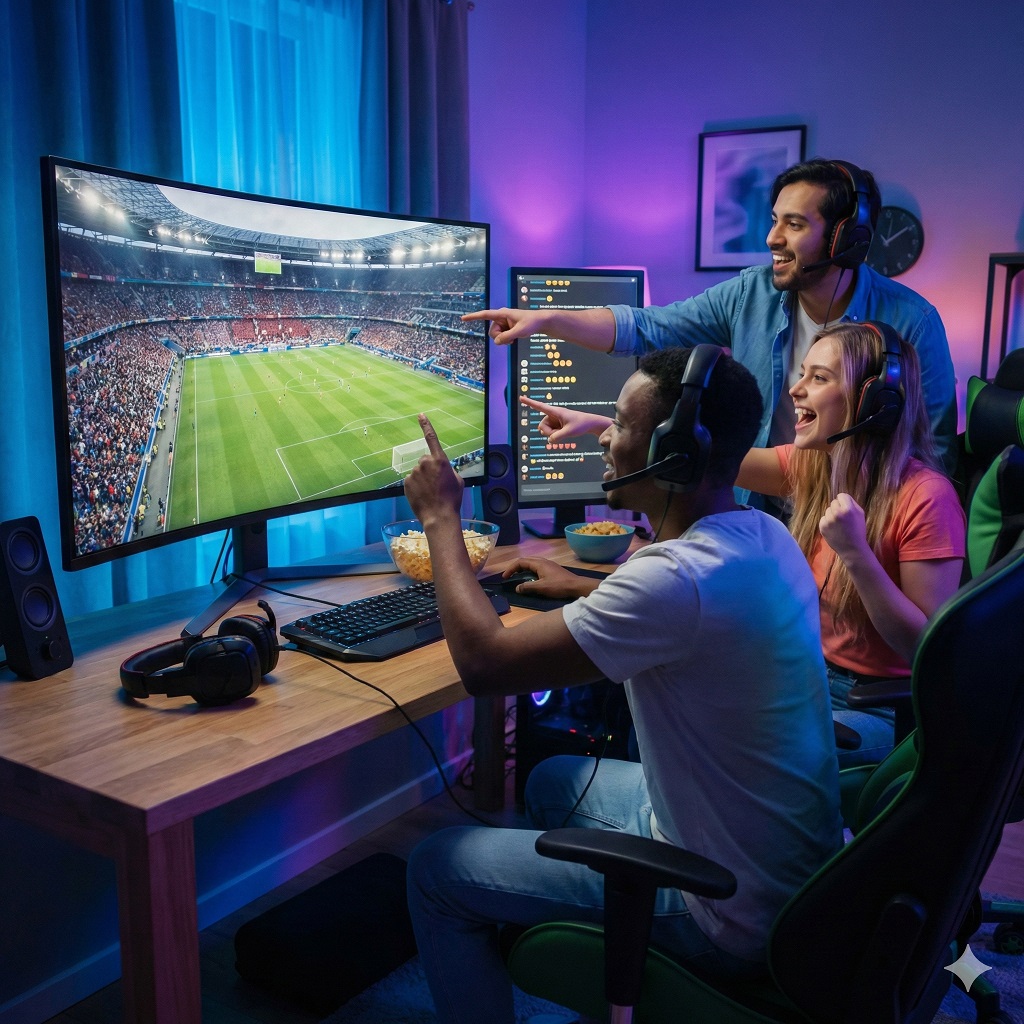 From Stadium to Streaming Room: The New Fan Hangout