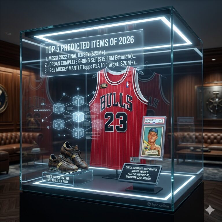 Most Expensive Sports Memorabilia: 2026 Investment Trends