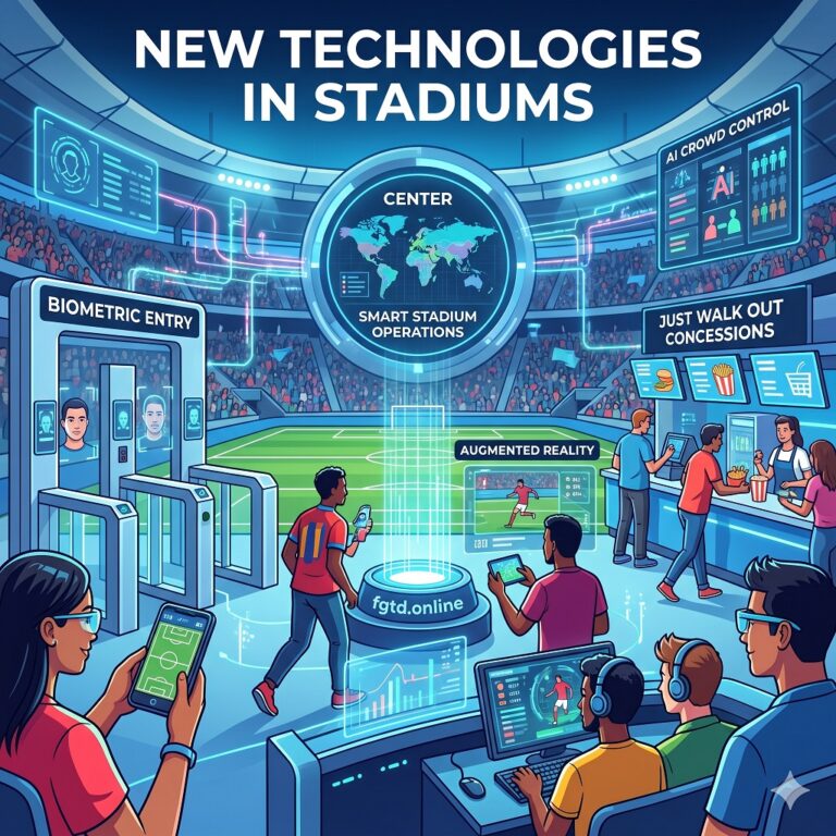 New technologies are redefining the stadium experience