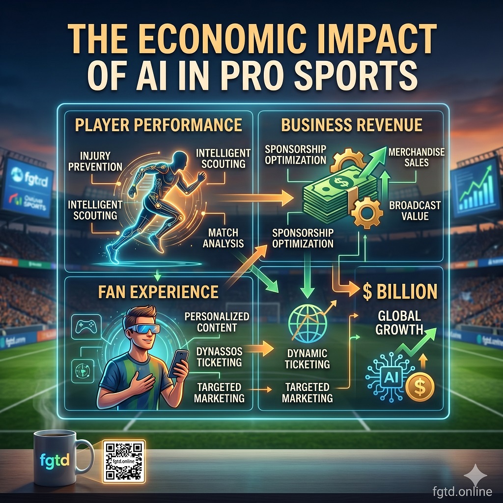 The Economic Impact of AI in Pro Sports