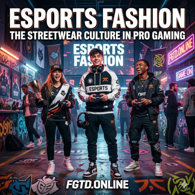 Esports Fashion: The Streetwear Culture in Pro Gaming