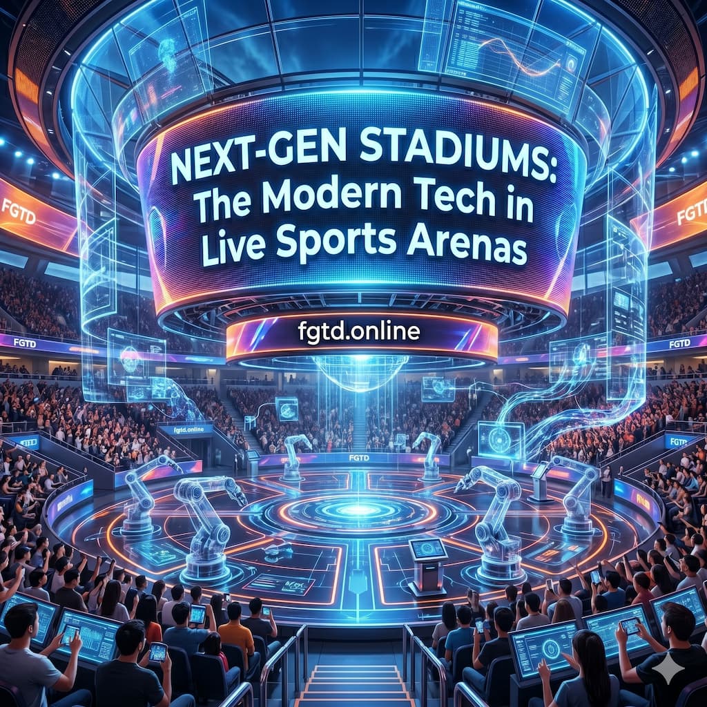 Next-Gen Stadiums: The Modern Tech in Live Sports Arenas