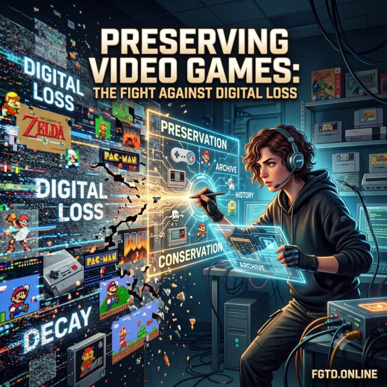 Preserving Video Games: The Fight Against Digital Loss