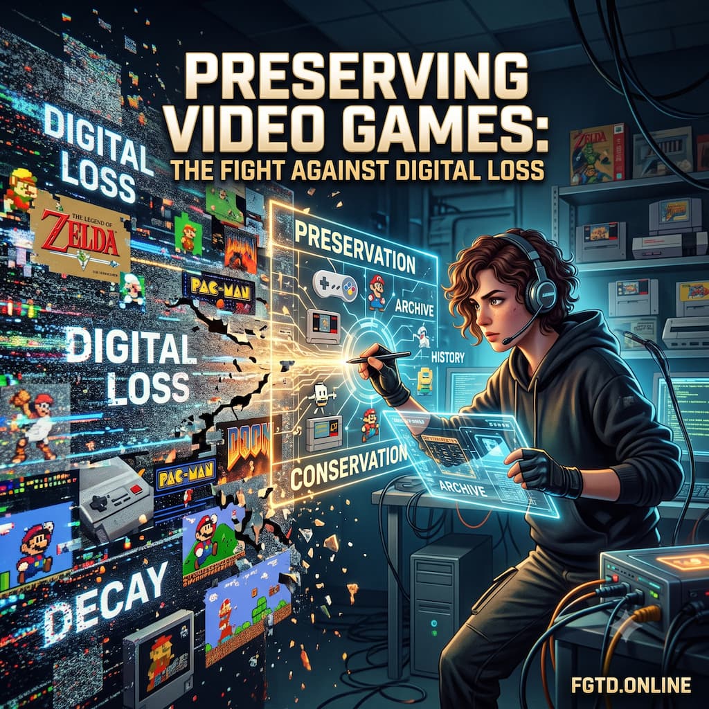Preserving Video Games: The Fight Against Digital Loss