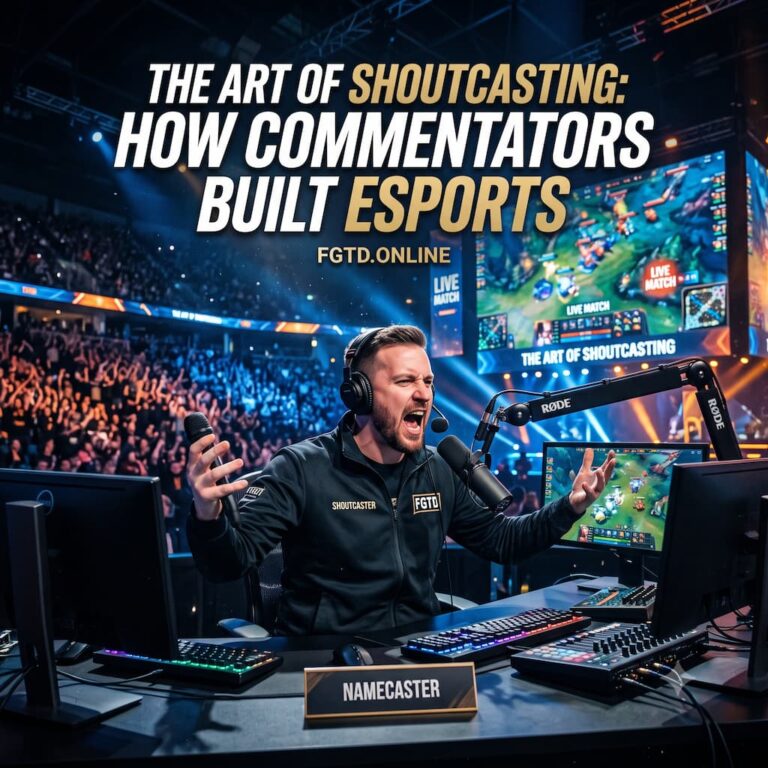 The Art of Shoutcasting: How Commentators Built Esports