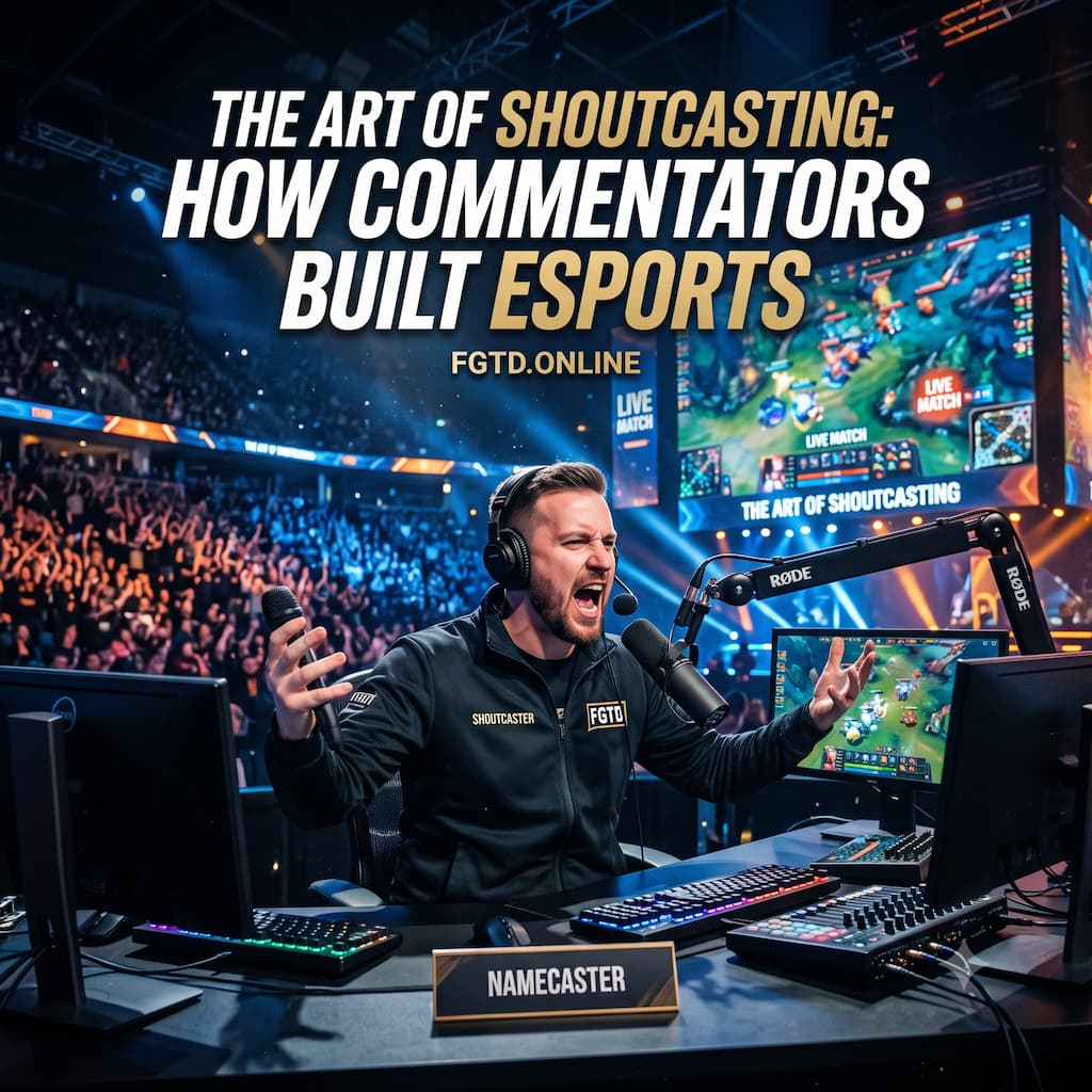 The Art of Shoutcasting: How Commentators Built Esports