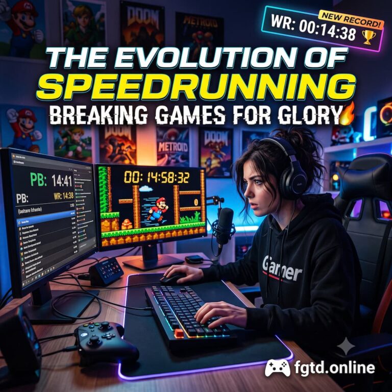 The Evolution of Speedrunning: Breaking Games for Glory