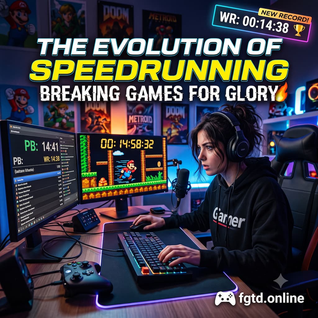 The Evolution of Speedrunning: Breaking Games for Glory