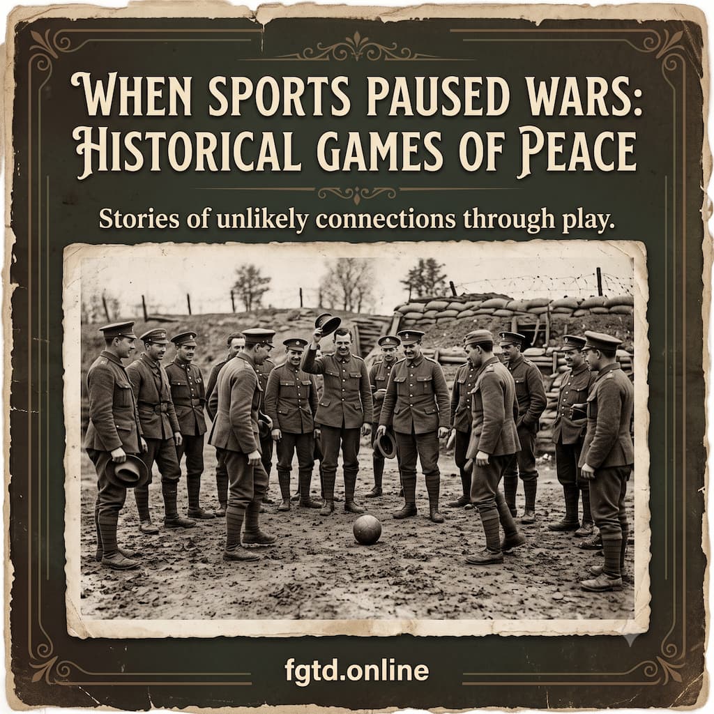 When Sports Paused Wars: Historical Games of Peace