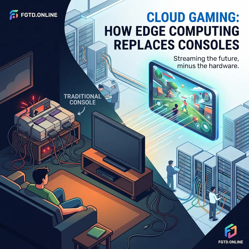Cloud Gaming: How Edge Computing Replaces Consoles
