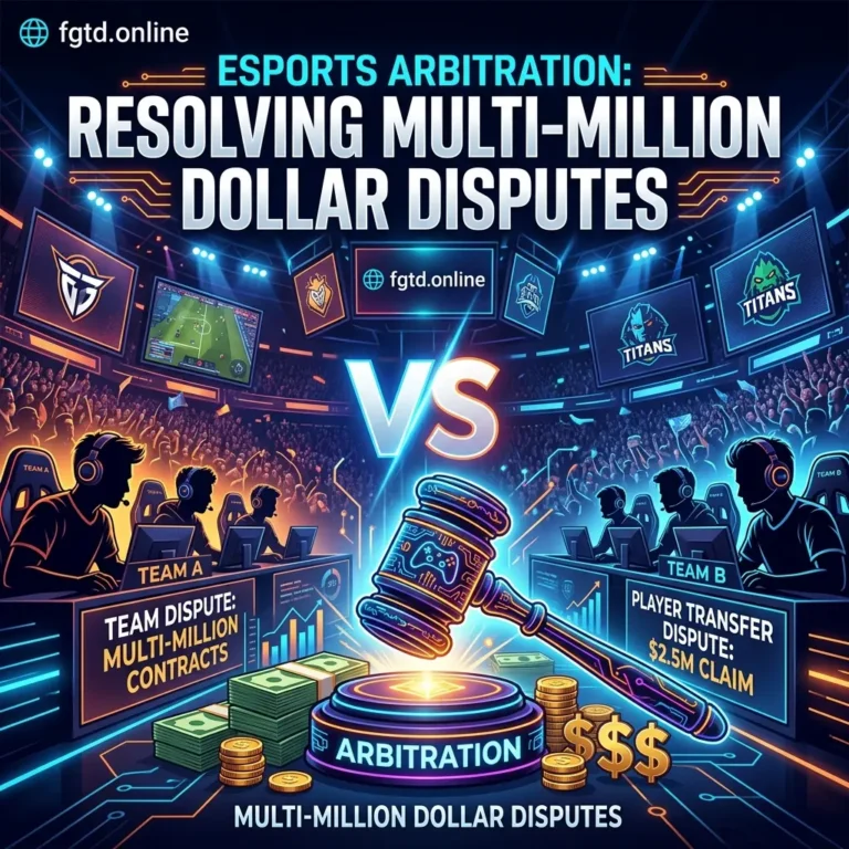 Esports Arbitration: Resolving Multi-Million Dollar Disputes