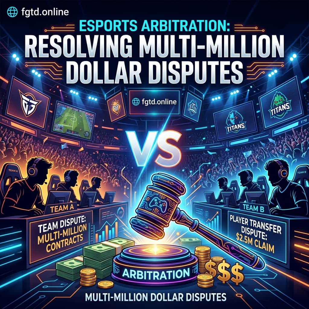Esports Arbitration: Resolving Multi-Million Dollar Disputes