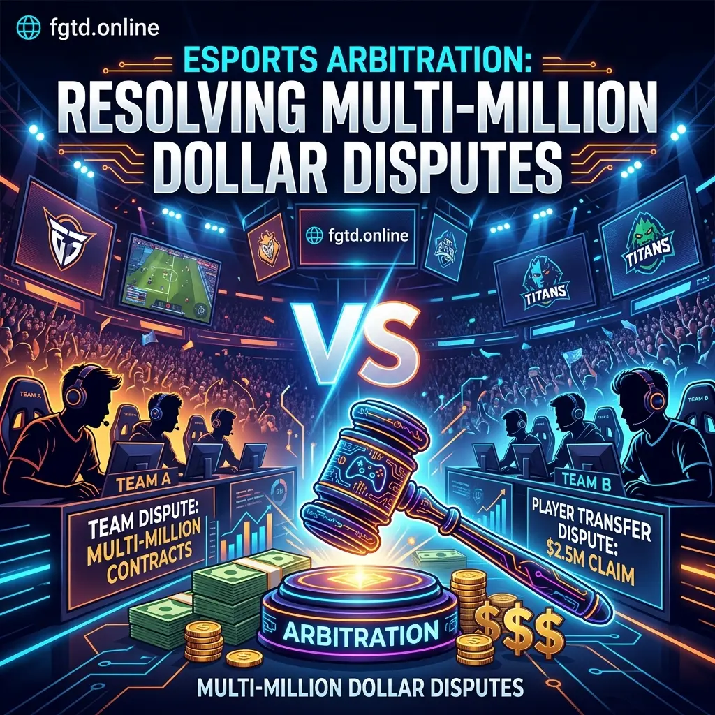 Esports Arbitration: Resolving Multi-Million Dollar Disputes