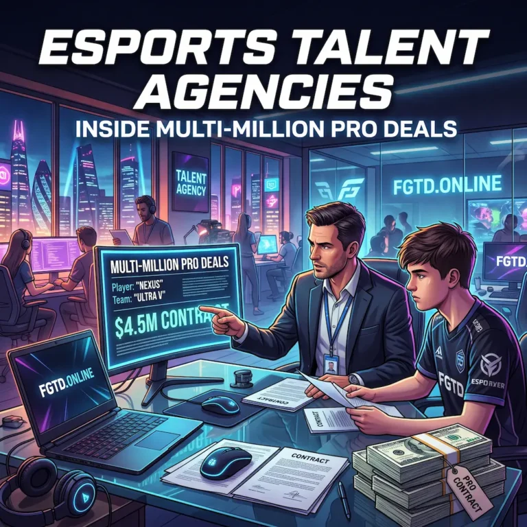 Esports Talent Agencies: Inside Multi-Million Pro Deals