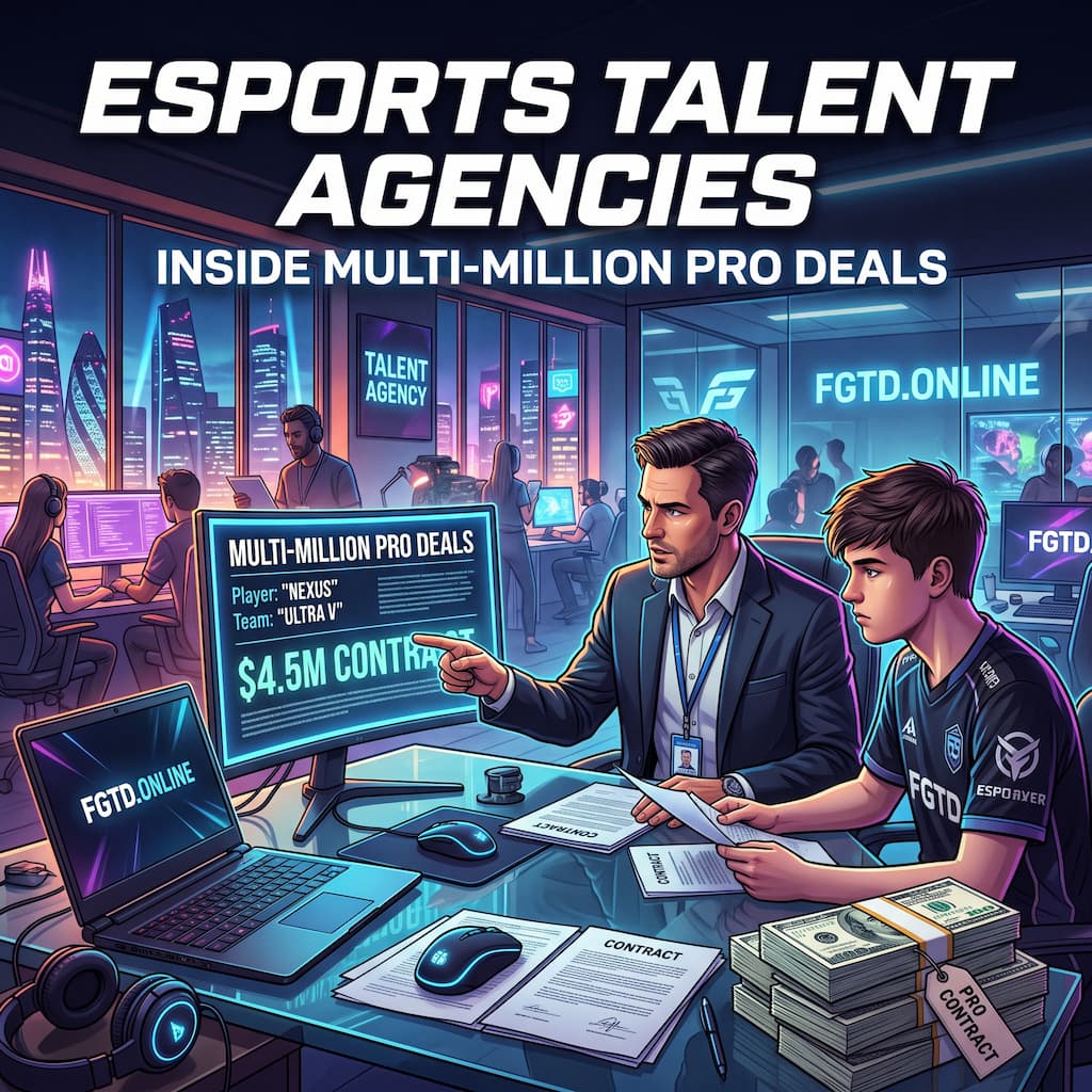 Esports Talent Agencies: Inside Multi-Million Pro Deals