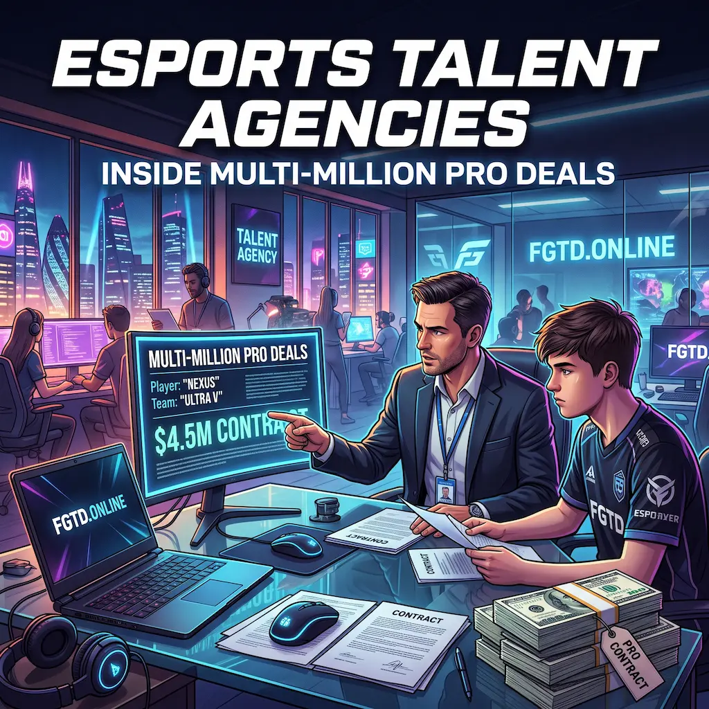Esports Talent Agencies: Inside Multi-Million Pro Deals