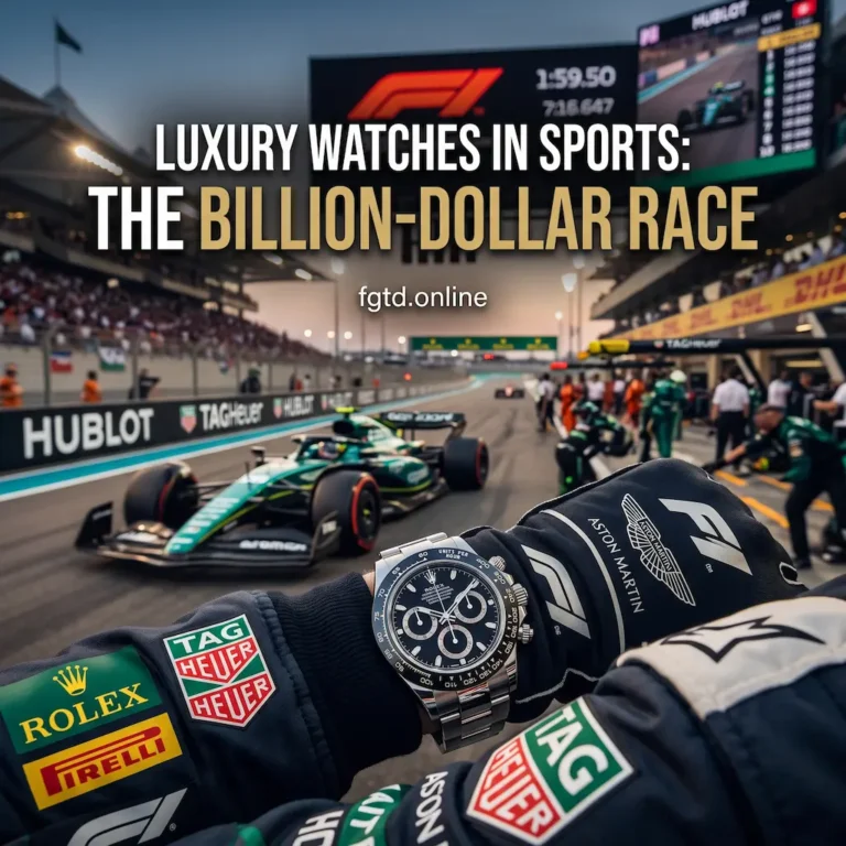 Luxury Watches in Sports: The Billion-Dollar Race