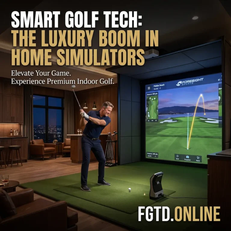 Smart Golf Tech: The Luxury Boom in Home Simulators