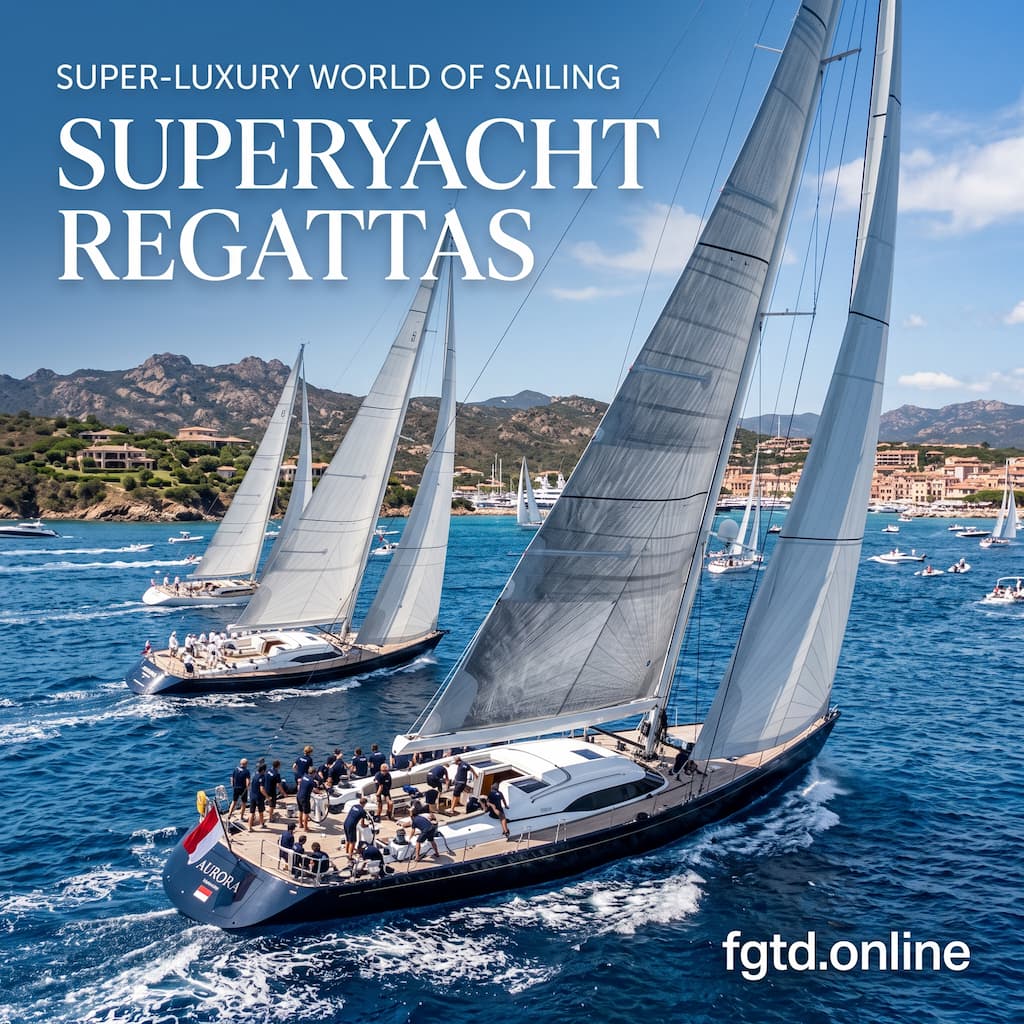Superyacht Regattas: The Ultra-Luxury World of Sailing