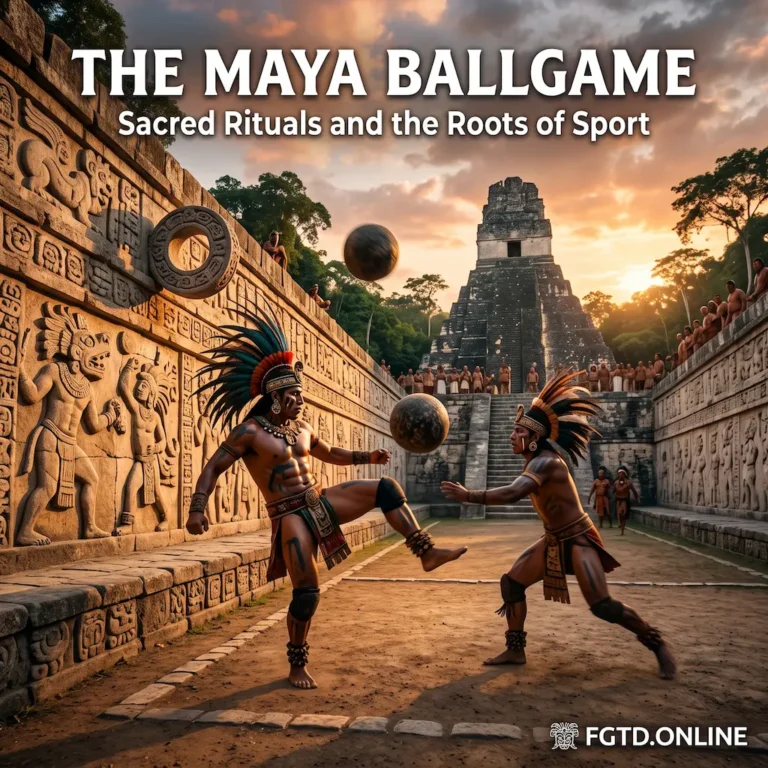 The Maya Ballgame: Sacred Rituals and the Roots of Sport