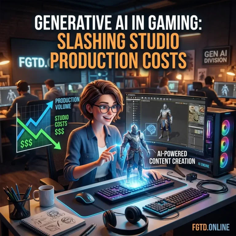 Generative AI in Gaming: Slashing Studio Production Costs