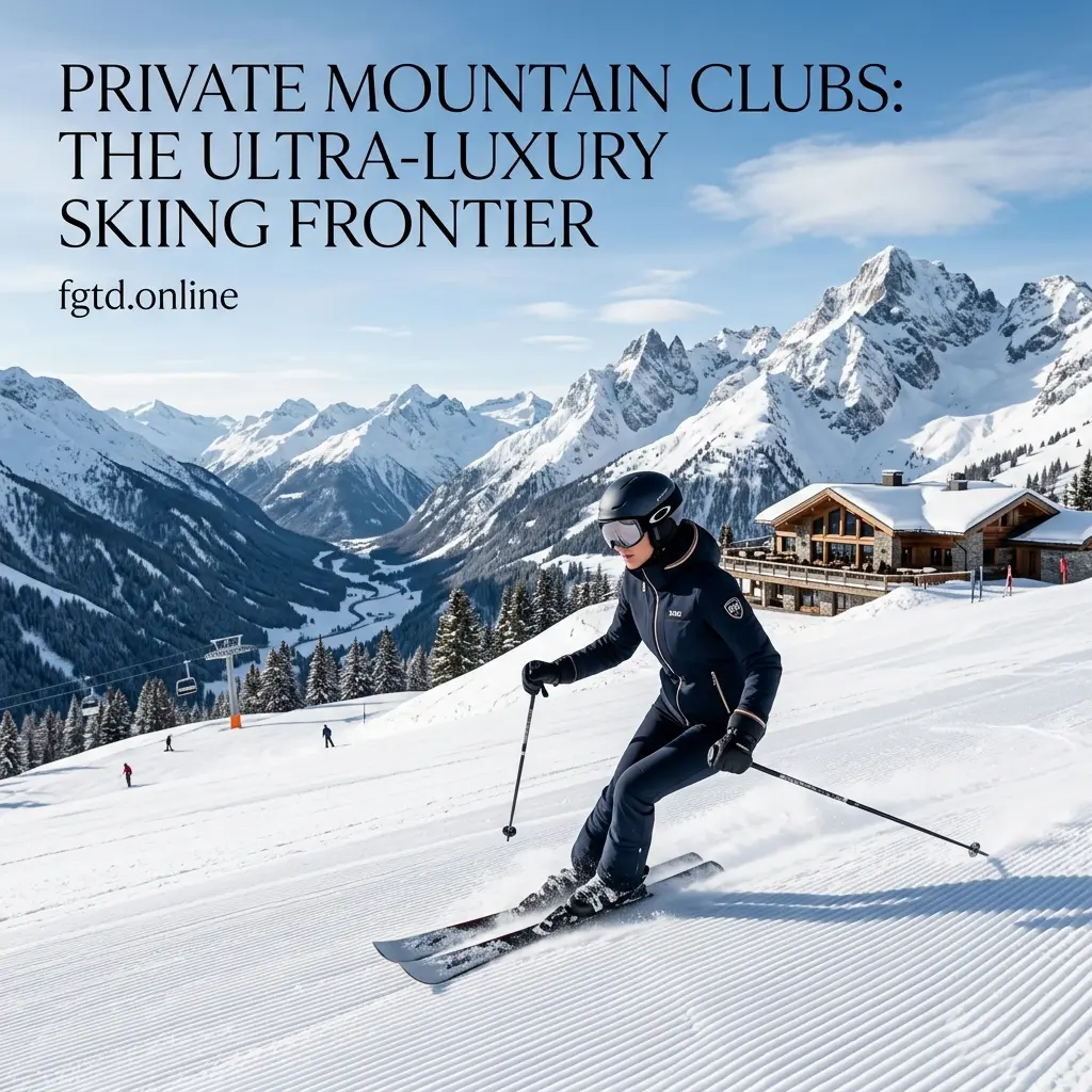 Private Mountain Clubs: The Ultra-Luxury Skiing Frontier